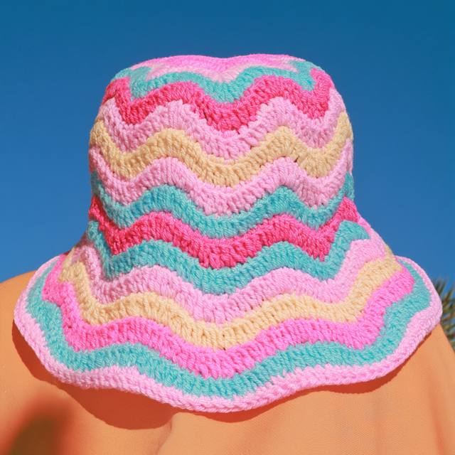 Crochet bucket hat